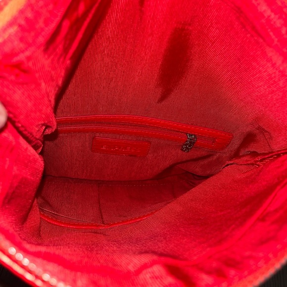 Express Womens Faux Leather ShoulderBag/Clutch Bag, Red - Picture 15 of 16